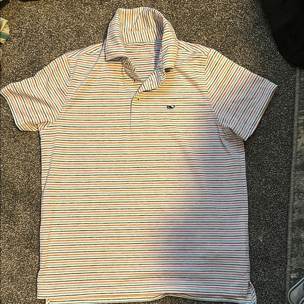 EUC Boys Vinyard Vines performance polo. Size M